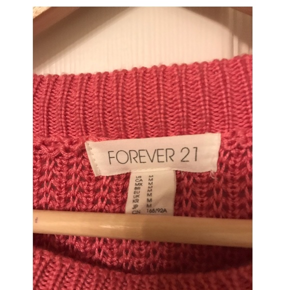 Pink Crop Sweater - Picture 3 of 4